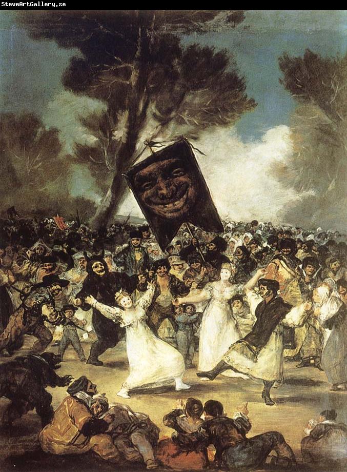Francisco Goya The Funeral of the sardine